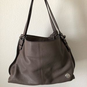 Vince Camuto Taupe Shoulder Bag